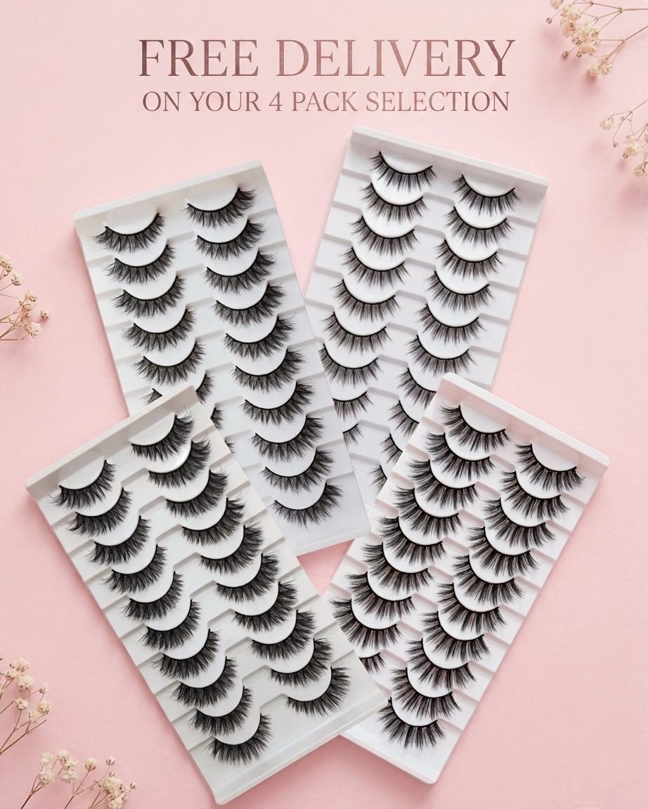 4-Pack Lash Bundle – FREE DELIVERY