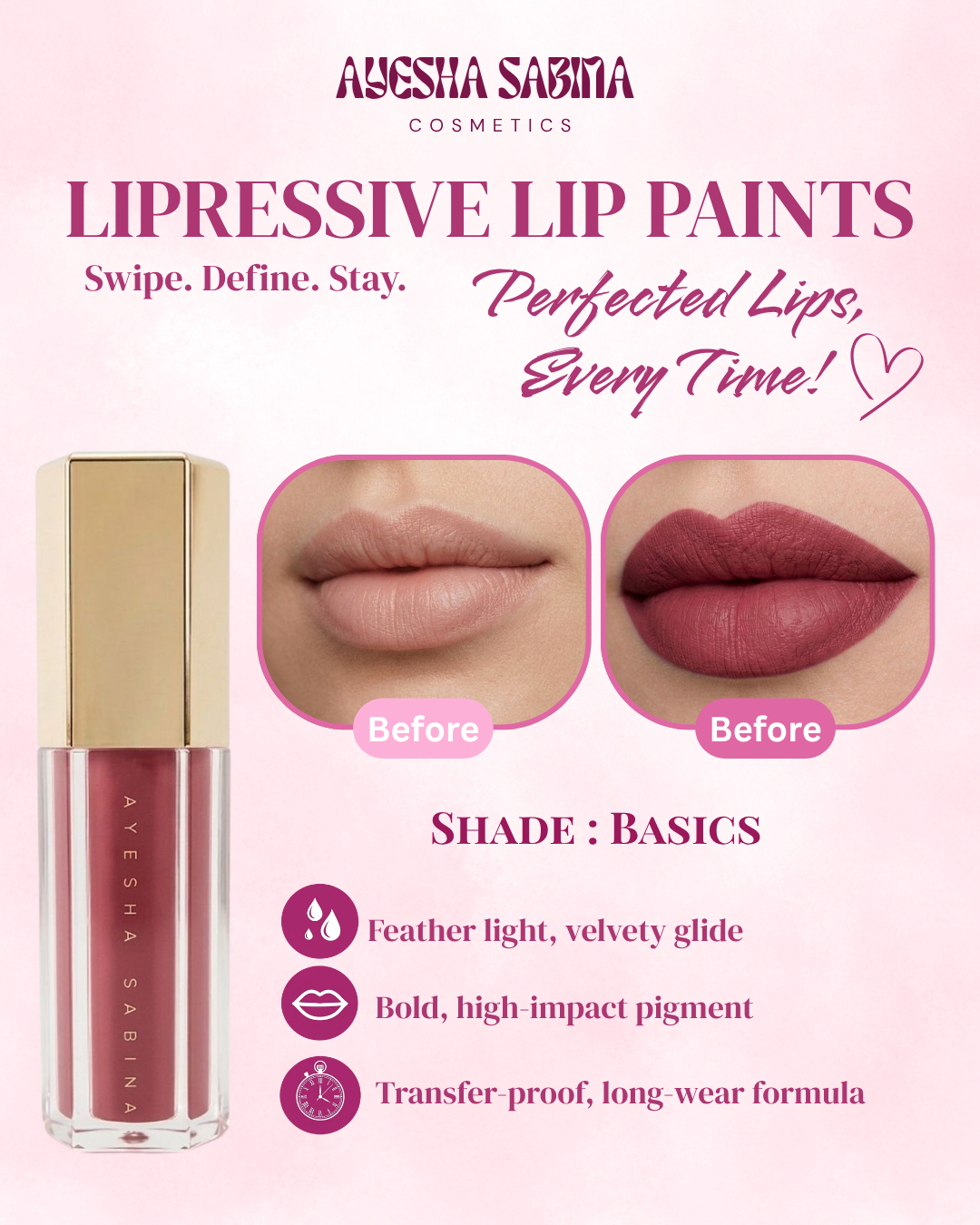 Basics – Lipressive Lip Paint