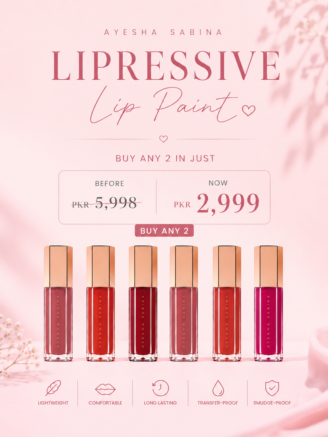 Buy Any 2 for 2999/-